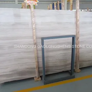 Grey Wooden Marble, White Wooden Marble, Grey Wenge Marble, Grey Wood Marble Slab,Grey Serpegiante Marble thumbnail-3