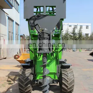 Mini Skid Steer Loader Factory Machine Small Hook Loader--Export for Sale!!! thumbnail-3