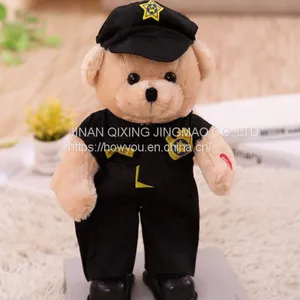 China Manufacture Custom Plush Police Teddy Bear on Sale thumbnail-3