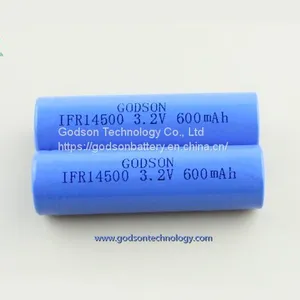 LiFePO4 IFR14500 3.2V 600mAh thumbnail-1