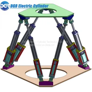 6DOF Hot Selling Precision High Speed Servo Electric Telescopic Actuator for VR Game Machine Simulator thumbnail-1