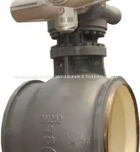 Electric Segment Ball Valve for Supply Heating System thumbnail-2