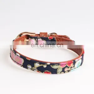 Pet Supplier Custom Design Dog Collar Popular Pet Bow Tie Adjustable Pet Padded Collars thumbnail-1