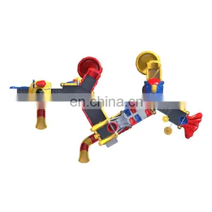 Interactive Plastic Slide Water Park Pool for JMQ-1815A thumbnail-4
