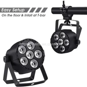 Led Stage Effect Full Power 24W Par Light With 4IN1 RGBW Colour Mixing thumbnail-4