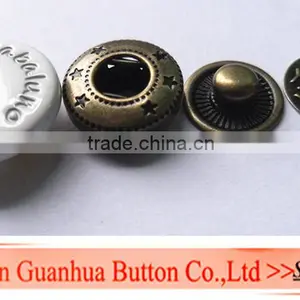 2013 Shiny Glossy Round Sanp Button, Metal Buttons for Garment thumbnail-1