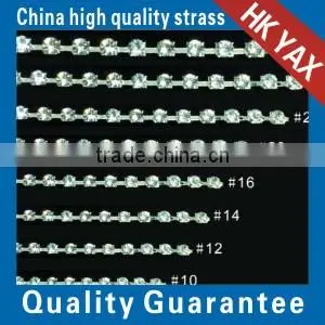 0525C High Quality Factory Crystal Stones Chains, Wholesale Crystal Stones Chains, Glass Stones Chains for Dress thumbnail-2