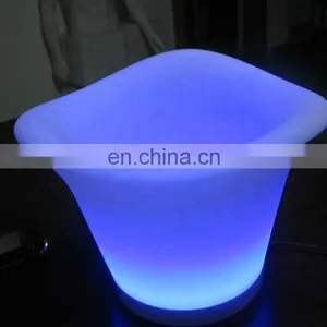 Multicolored Glowing Waterproof Wine Holder Decorative Led Ice Bucket for Bar thumbnail-4