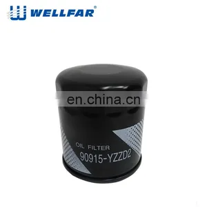 Factory Wholesale Japanese Car Engine Auto Parts Oil Filter for Toyota OEM 90915-YZZD1 thumbnail-1
