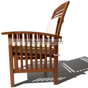 High Quality - Outdoor Sofa Chair With Cushion - Wooden Sofa Chair - High Quality Vietnam Products thumbnail-1