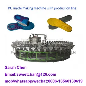 Sandals and Slippers Sole Making Machine Lady pu Shoe Production Machine thumbnail-4