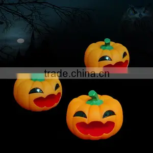 New Arrival Wholesale Cute Pumpkin Halloween Desk Pal Squeeze Toys thumbnail-1