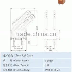 Different Types Wire Connector Electric Din-Rail Terminal Block Accessories thumbnail-2