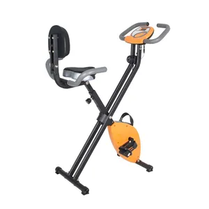 Home Use Folding Magnetic Exercise Bike X-Bike With Back Seat thumbnail-1