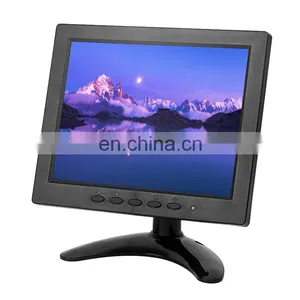 Usb Vga 8 Inch Lcd Touch+screen+monitors Open Frame Wall Mount Touch Screen Monitor thumbnail-1