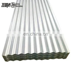22 Gauge 4x8 Galvanized (GI) Corrugated Sheet Zink Steel Metal Iron Roofing Price thumbnail-5