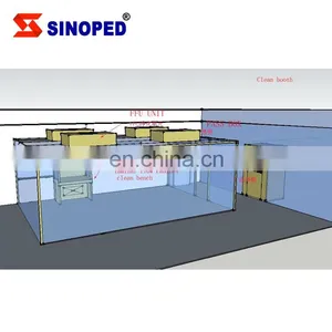 Pharmaceutical/Food/Electronic Clean Room Suit of Different Clean Classes thumbnail-1