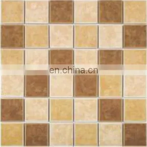 48x48mm Mosaic Swimming Pool Floor Tile Rustic Matt Surface thumbnail-1