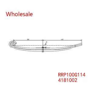 RRP100G114, 4181002 Traily Trailer Spring Arm Wholesale For Trailey thumbnail-1