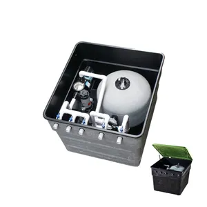 Luxury Complete Filtration Disinfection System for Swimming Pools Fiberglass Underground Buried Filter Top Mount Water Output thumbnail-4