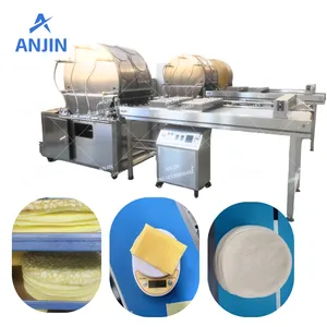 Automatic Spring Roll Sheet Making Machine Samosa Sheets Production Line AJ-5029 thumbnail-2