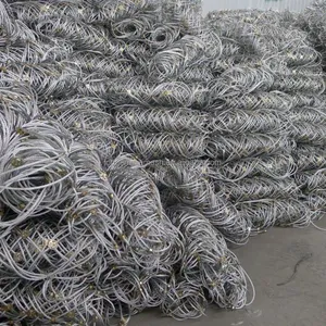 Hot Dipped 8mm Galvanized Wire Rope Rockfall Fence for Debris Flow Control on Slopes Bent & Welded Competitive Price thumbnail-2