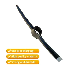 Heavy Duty Forged Pickaxe for Hard Soil Breaking and Trenching for African Importers With OEM Bulk Order Support Agricultural Tool thumbnail-5