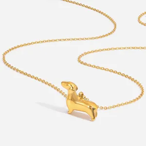 Sea Water Resistant Stainless Steel Necklace Charm Non-Tarnish 2-Year Color Retention thumbnail-4