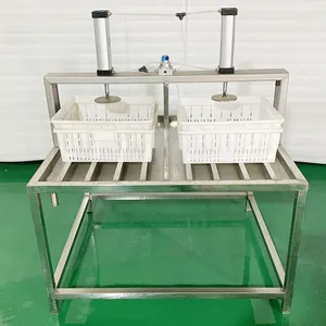 Fully Automatic Tofu Forming Machine, Pneumatic Pressing, Time and Labor-saving, Made of Stainless Steel and Can be Customized According to Requirements, a Soy Product Equipment thumbnail-2