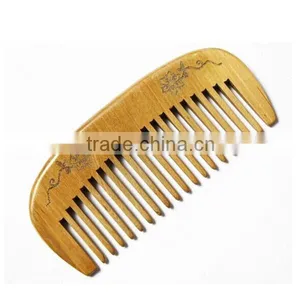 Dongguan Kusunoki Comb Wood ,wooden Comb Beard thumbnail-1