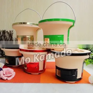 Table Babecue Charcoal Oven/Indoor BBQ Grill/Easy To Clan/Small Size thumbnail-6