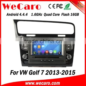 Wecaro 7" WC-7003 Android 4.4.4 Car Multimedia System Double Din for vw Golf 7 Car Radio Gps Audio System GPS 2013 2014 2015 thumbnail-1