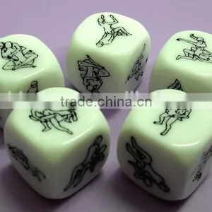 Adult Glowing Dice for Sexy Dice Game thumbnail-5