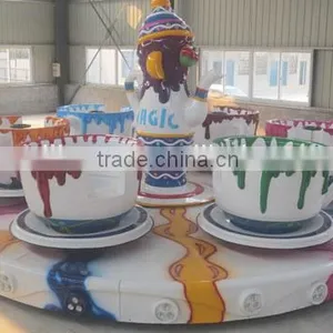 Kiddie Ride Machine Coffee Cup Adults Ride Amusement Ride thumbnail-1