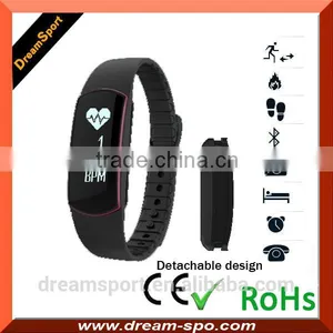 2016 New Green Light Bluetooth Smartband With Heart Rate Monitor thumbnail-1