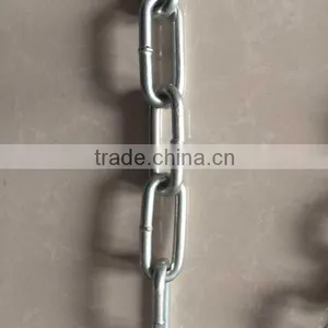 5mm Iron Hot Dipped Galvanized Long Marine Link Chain thumbnail-4