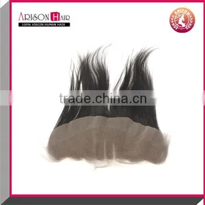 New Arrival Can Be Dyed Virgin Remy Human Hair 3 Way Part Brazilian Hair Kinky Curly Lace Frontal thumbnail-2