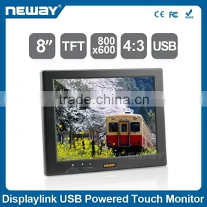 Hidden Bracket VESA 75mm Holes USB Power Lcd Monitor thumbnail-1