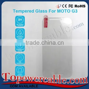 Premium Glass Screen Tempered Glass Screen Protector For Moto G3 thumbnail-1