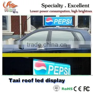 RGX Outdoor High Quality Taxi Roof Led Display Outdoor thumbnail-1