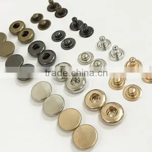 Sedex Audited 2 Pillar Factory Metal Pree Studs Snap Button thumbnail-2
