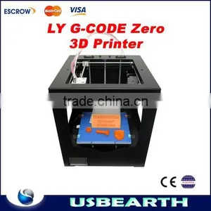 NEW Released 3D Printer LY G-code Zero Full Metal,Touch Screen Control 3D Printer, 1.75mm Abs Filament 100% Good Feedback thumbnail-1