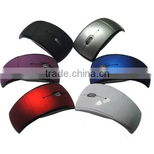 2.4GHz USB 2.0 Computer PC Cordless Foldable Wireless Optical Mouse thumbnail-3
