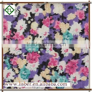 100% Cotton Digital Print Knit French Terry Fabric thumbnail-1