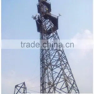 Microwave Antenna Mast Gsm Telecommunication Tower thumbnail-2