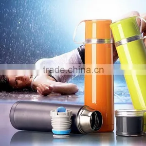 Wholesale Insulated Double Wall Stainless Steel Sport Water Bottle Thermos, Thermos Flask With Handle thumbnail-2