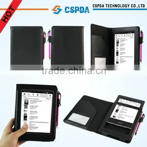 Folio PU Leather Book Cover Case for Kindle Paperwhite 6'' EReader thumbnail-1