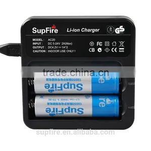 SupFire Intelligent Double 18650 Battery Charger thumbnail-1