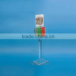 Clear Brochure Holder, Magazine Holder for Magazine, 2015 Fashion Acrylic Magazine Holder thumbnail-5