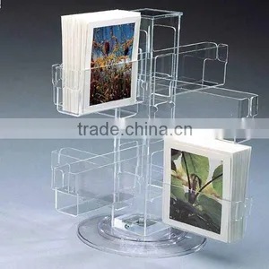 GH-RZ426 Magnetic Design Rotary Acrylic Display Rack,customized Acrylic Display Rack thumbnail-1